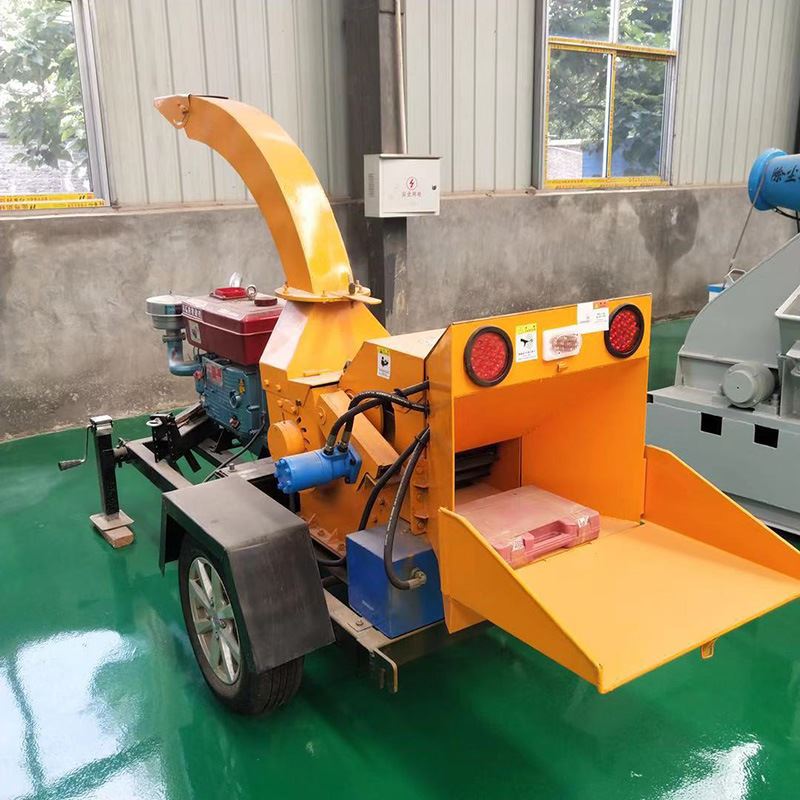 PTO Transmission Branch Leaf Crusher Wood Shredder