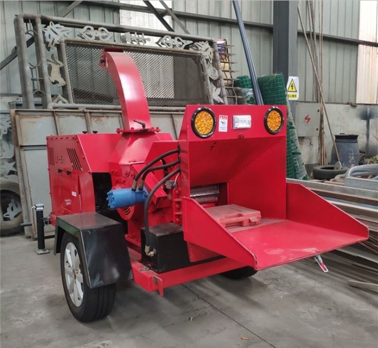 Diesel Gasoline Powered Wood Shredder