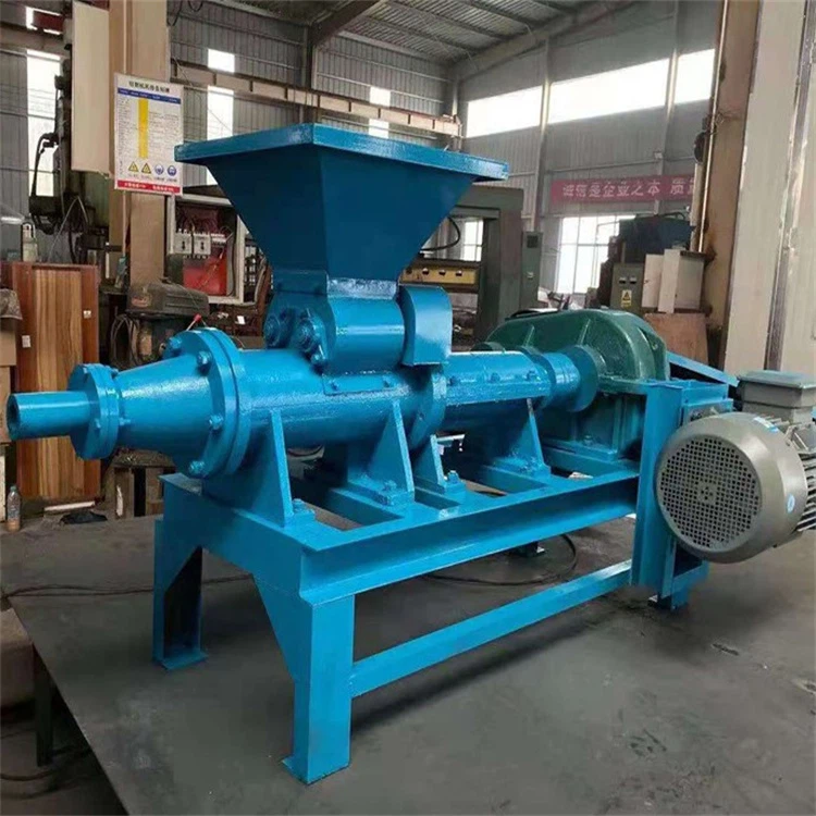 rice hull charcoal extruder machine