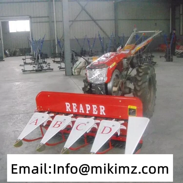 Tractor mounted harvesting machine mini harvester of corn