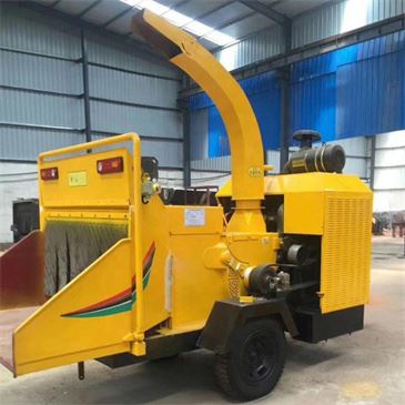 Efisiensi Tinggi - Mesin Hutan Diesel Wood Chipper