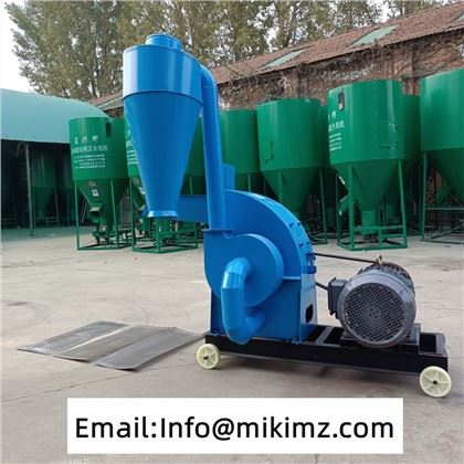 500kg / H Pakan Grinder Hammer Mill Untuk Penggilingan Pakan Ternak
