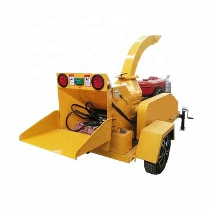 Efisiensi Tinggi Kayu Log Chipping Crusher Penghancur Kayu