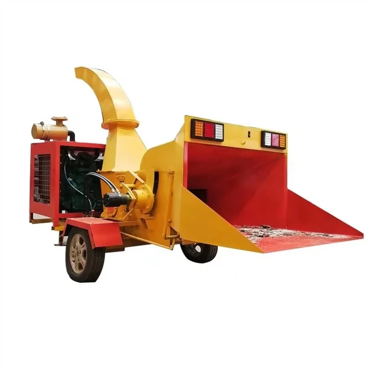 Pengumpanan Hidrolik Mesin Chipper Kayu