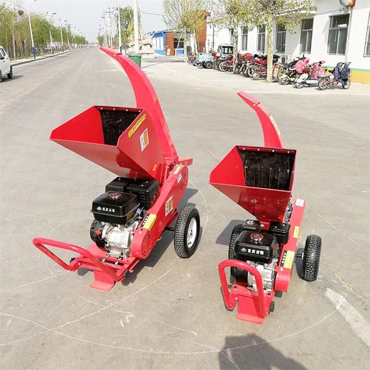 Penghancur Kayu Chipper Dengan 15Hp