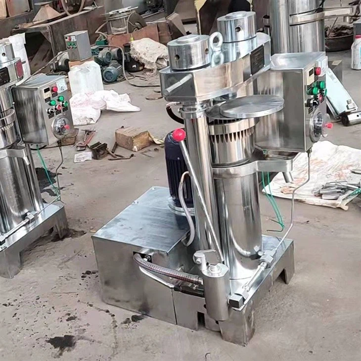 Low Cost Hydraulic Oil Press