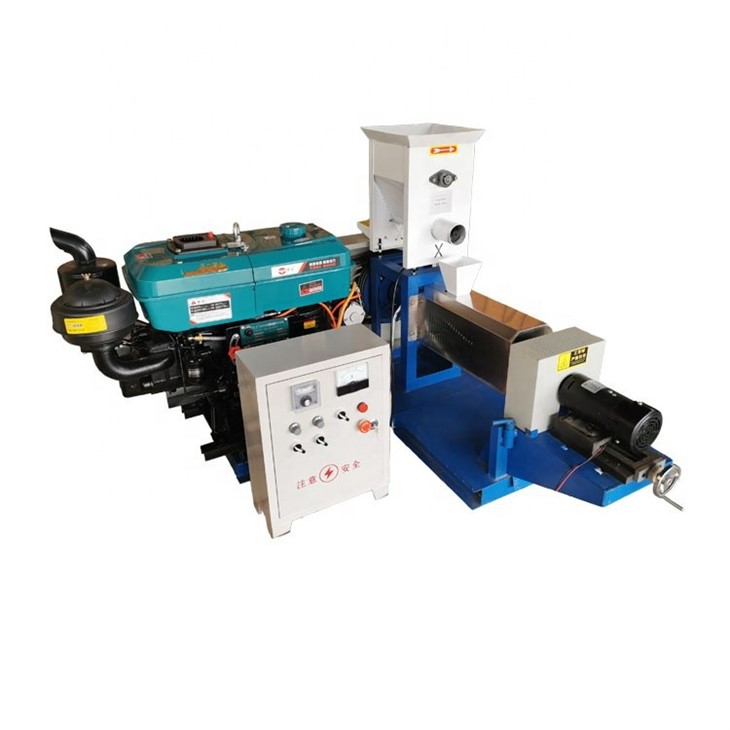 Low-maintenance Fish Feed Extruder
