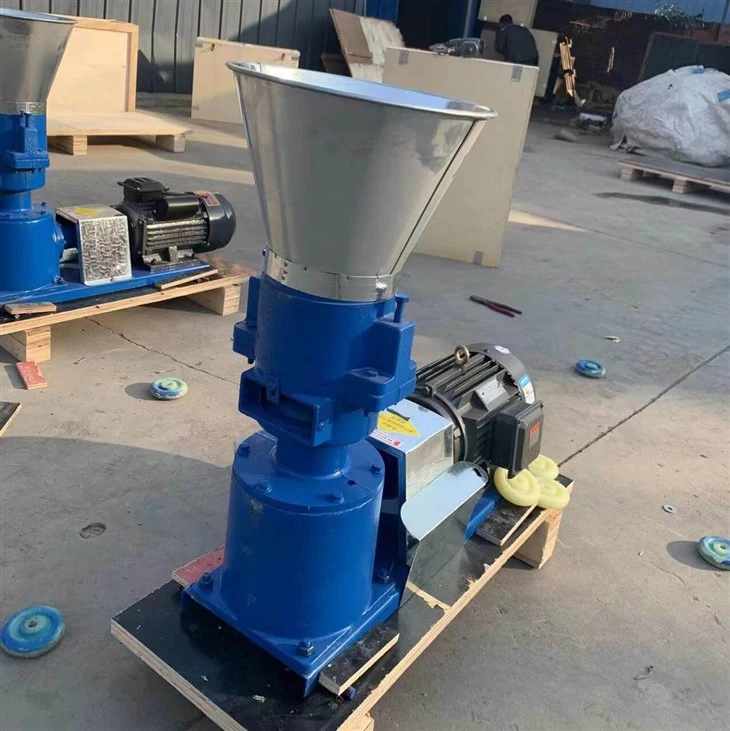 Space-Saving Sawdust Pellet Mill