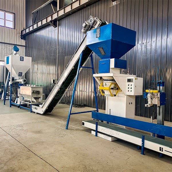 1-2 TPH Animal Feed Pellet Production Line For Poultry And Livestock Farms in Africa factory