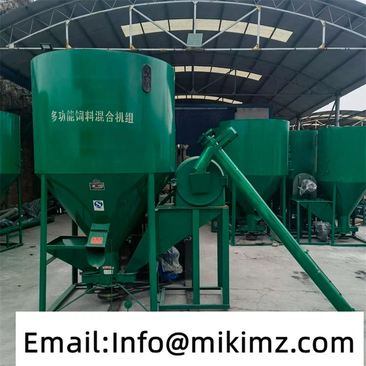 Kombinasikan Mesin Penggiling dan Pengaduk Pakan Ternak