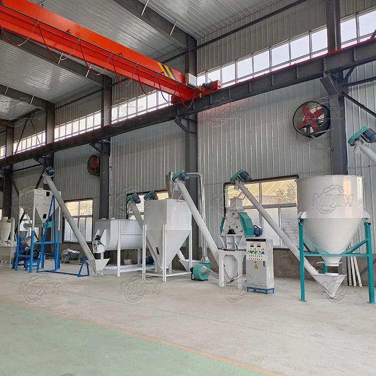 Automated Cattle Feed Production Line Automated Cattle Feed Production Line